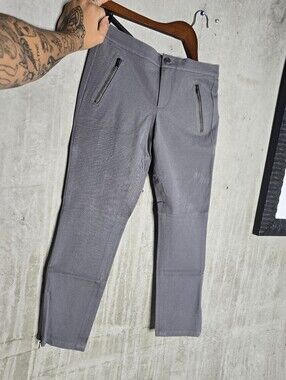 Banana Republic Gray Slim Zip Pocket Pants Size 2P
